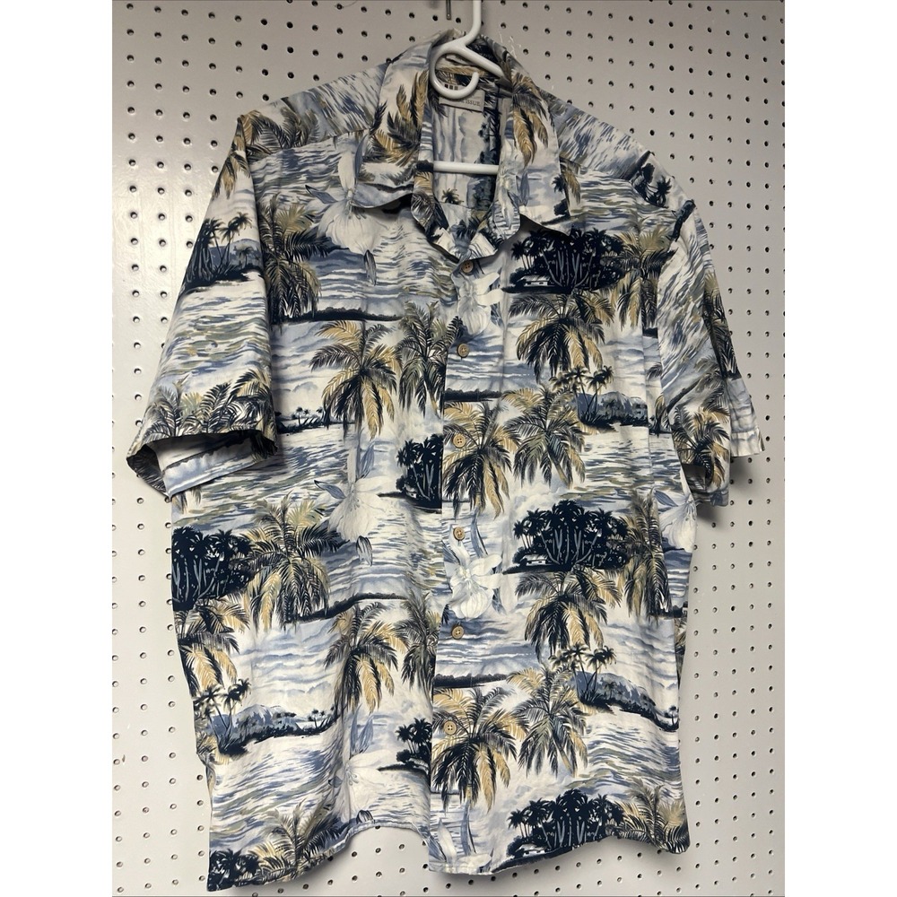 Natural Issue Hawaiian Shirt Mens Sz XXL Button‎ Up Short Sleeve Tropica